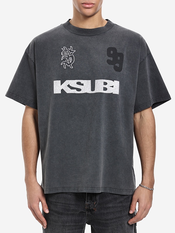 Футболка муж Ksubi MFA25TE011 CHARCOAL - 2