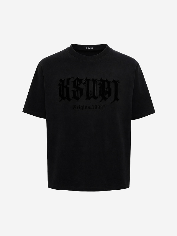 Футболка муж Ksubi MPS26TE001 black - 0