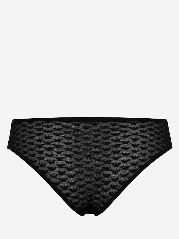 Набор (трусы 2 пары) жен Emporio Armani EW000406 AF15358 MC005 BLACK/BLACK - 2