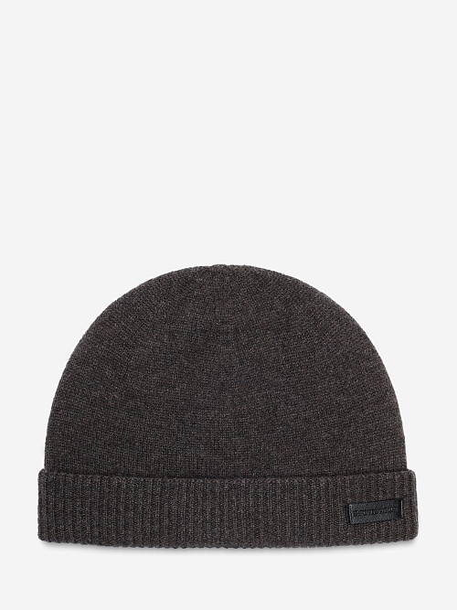 Шапка муж Emporio Armani EM002697 AF18244 O6012 HOT FUDGE MELANGE - 0