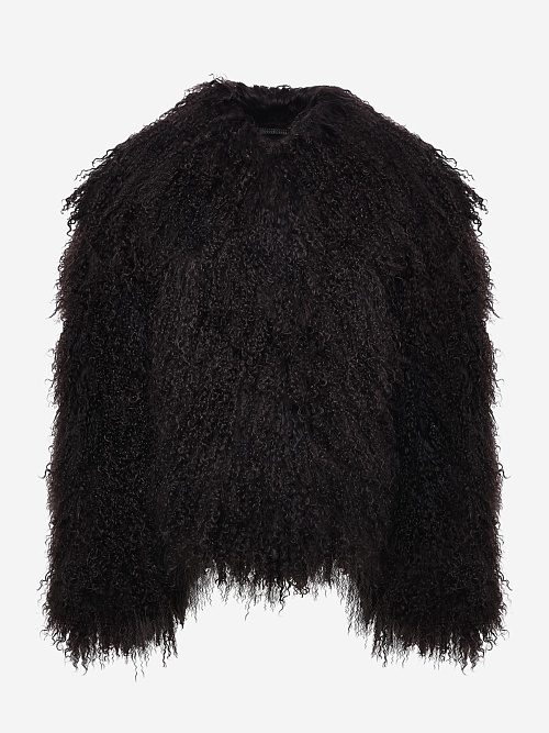 Шуба жен Burka AN-2405B/55BR Темно-коричневый - 0