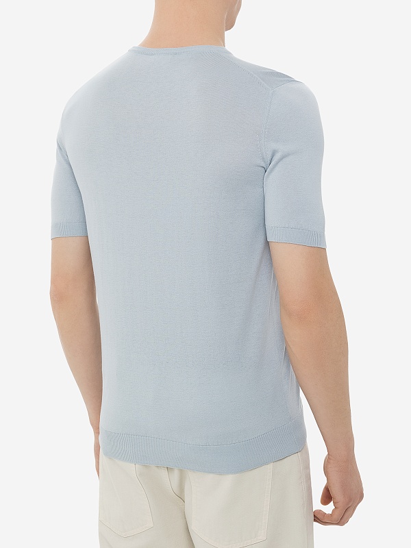 Джемпер с коротким рукавом муж Barba Napoli 2350343512 508 - 4