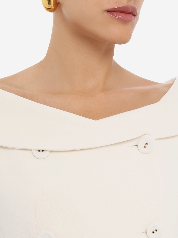 Жакет жен Nissa S1345 OFF WHITE - 5