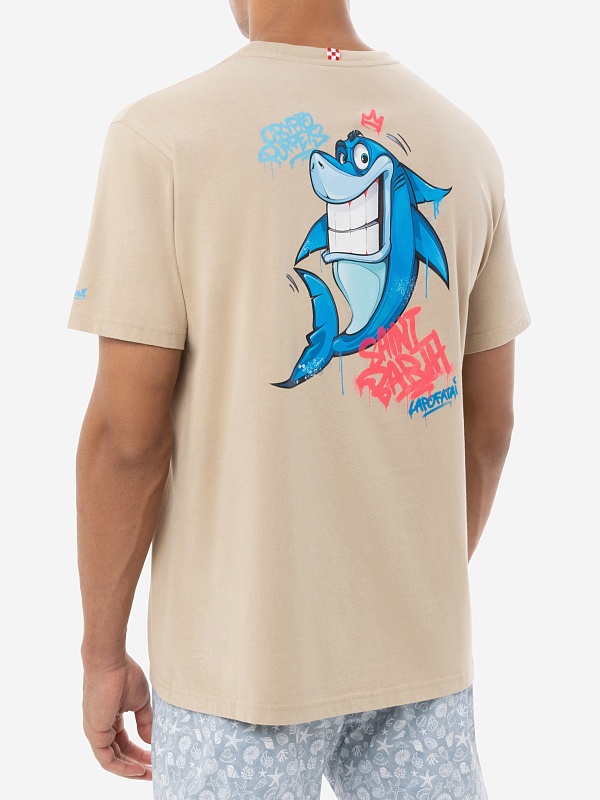 Футболка муж MC2 Saint Barth TSHM001 05334H CPT SHARK 10H - 2