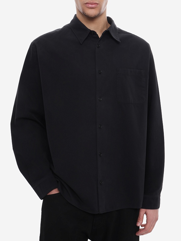 Рубашка муж A.P.C. COHKU-H12553 LZA FAUX BLACK - 3