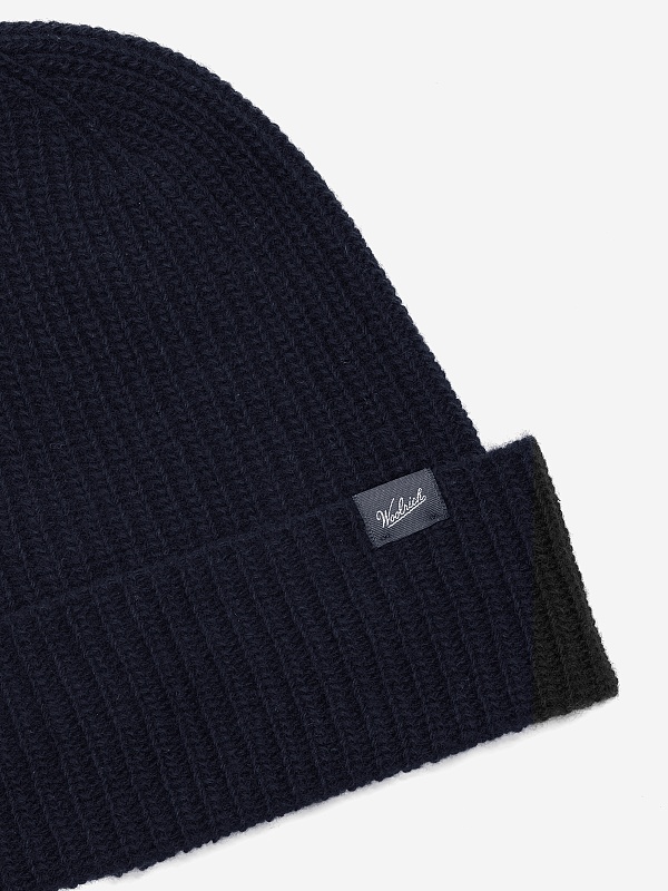 Шапка муж Woolrich CFWOAC0331MRUF0659 MELTON BLUE - 2