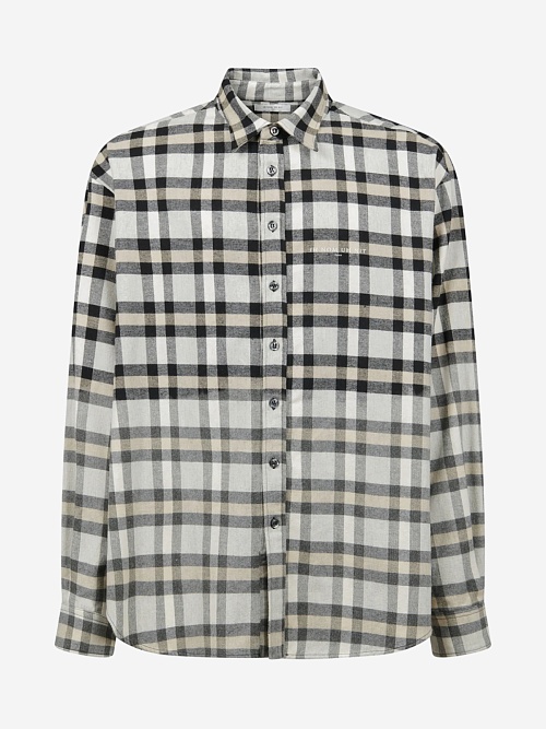 Рубашка муж IH NOM UH NIT NUW25219 520_BLACK+WHITE - 0