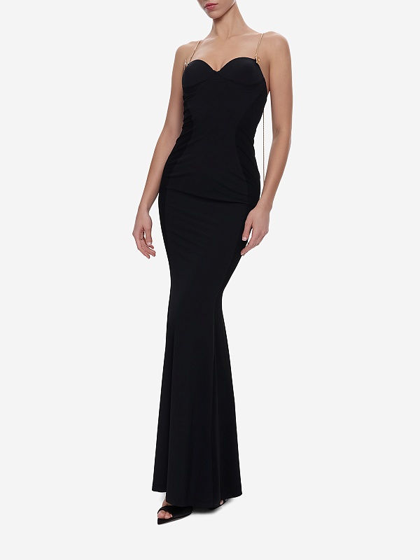 Платье жен Danamé 626SS6839O BLACK - 1