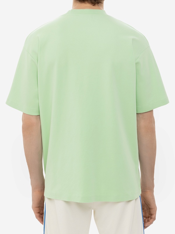 Футболка муж Drôle de Monsieur G-TS202-CO002-LGN LIGHT GREEN - 4