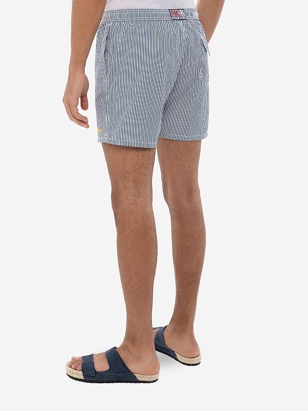 Плавки муж MC2 Saint Barth PATM001 01652H SEERSUCKER STRIPES 61 EMB - 2