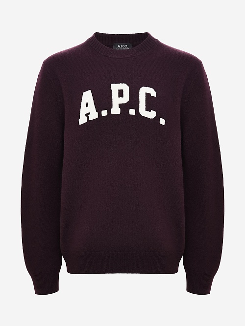 Свитер муж A.P.C. WVBDK-H23458 GAC BURGUNDY - 0