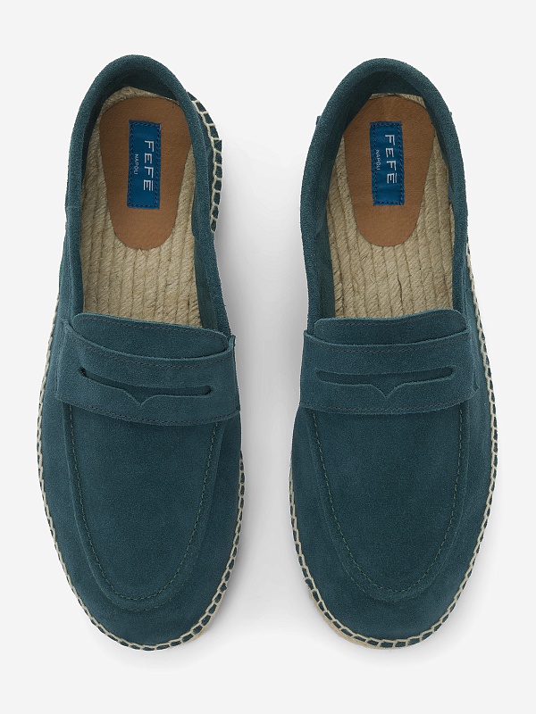 Эспадрильи муж Fefe Napoli MOCBOTELLA GREEN - 3
