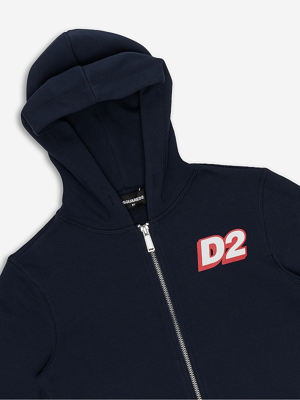 Толстовка на молнии дет Dsquared2 DQ1813 D0A4I DQ875 - 2