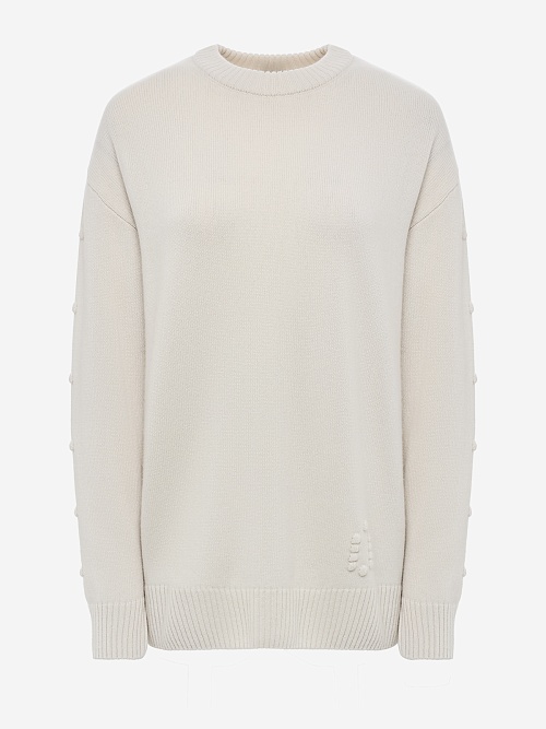 Свитер жен Burka kn25-s001 Молочный - 0