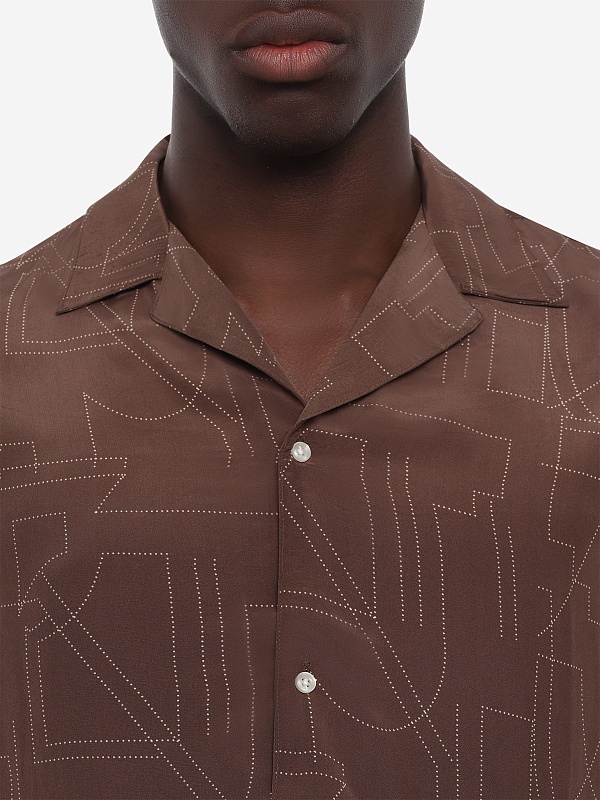 Рубашка муж Officine Generale S26MSHI029 COCO/CREAM - 5