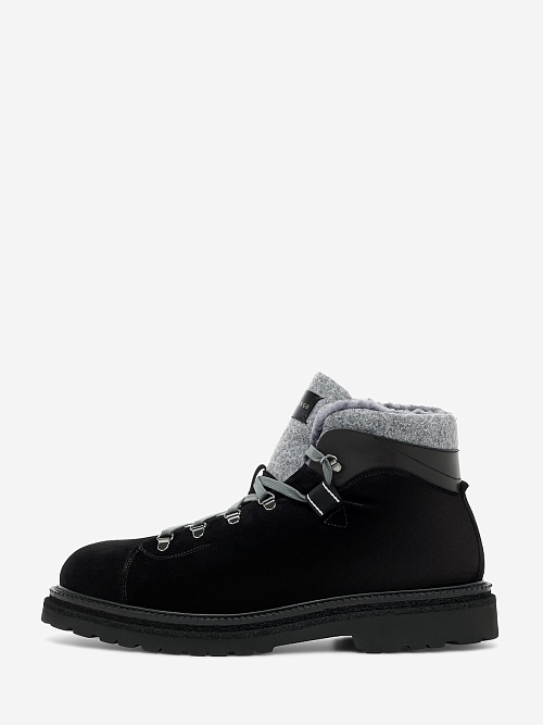 Ботинки муж CAMERLENGO Z16820 CORVARA NERO - 0