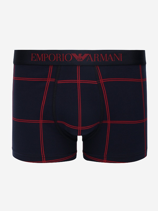 Набор (трусы и носки) муж Emporio Armani EM000620 AF15003 FB080 BLU-RHUB.CHEC/AR.BLU - 1