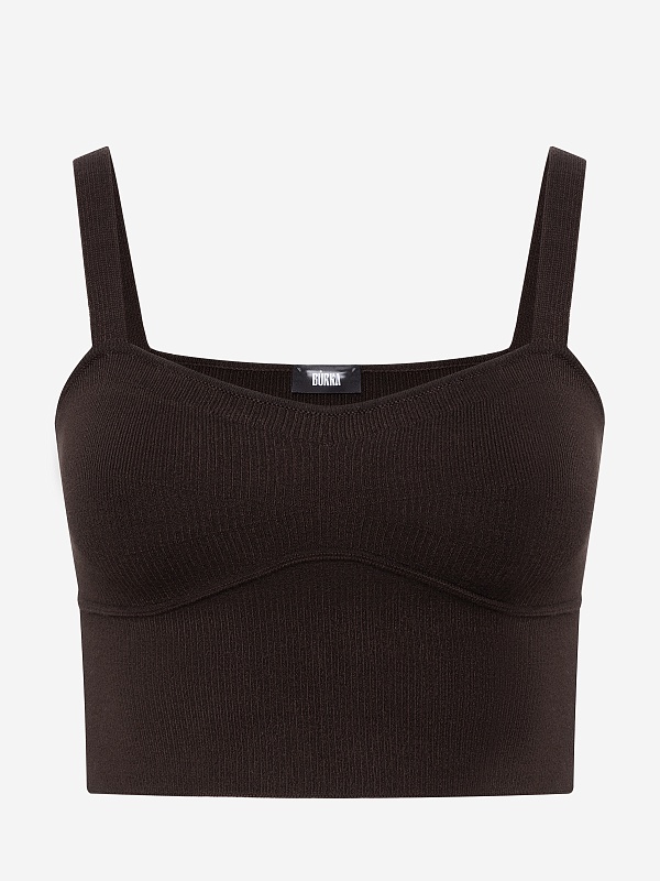 Топ жен Burka kn25-t001 Шоколадный - 5