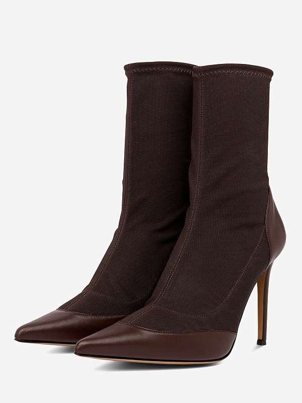 Ботильоны жен Alexandre Vauthier AVE4702-002 BROWN - 3