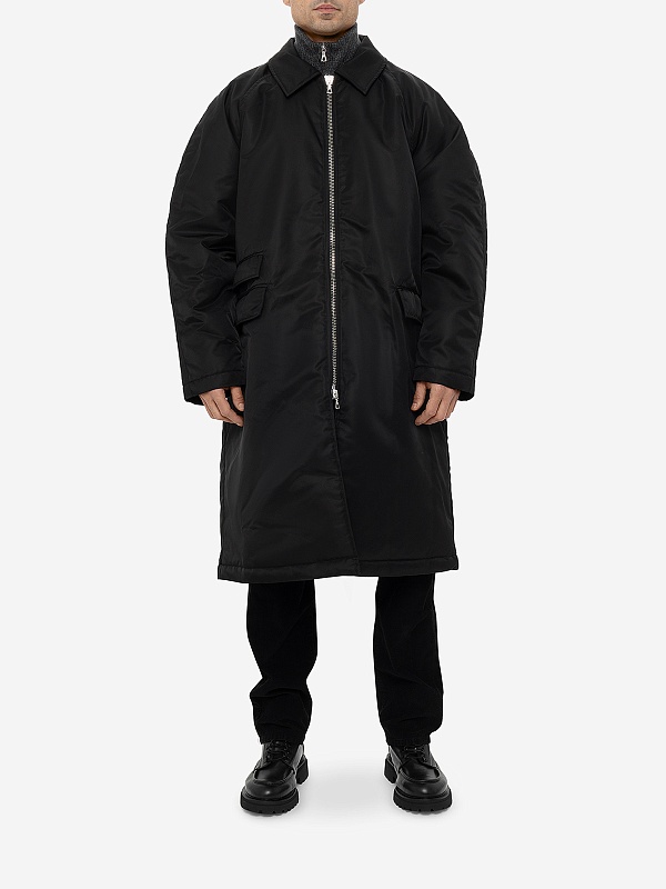 Парка муж Officine Generale W24MOTW605 BLACK - 3
