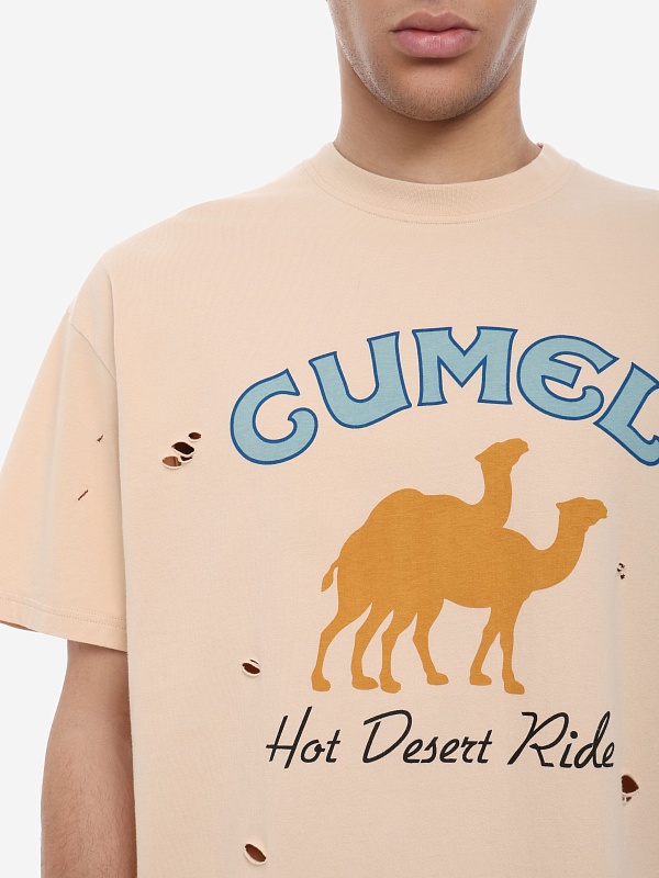 Футболка муж Carne Bollente SS26ST0109 Off-Beige - 6