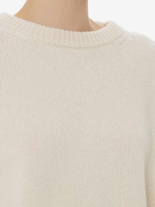 Свитер жен Isabel Benenato DK192 02 WHITE - 5