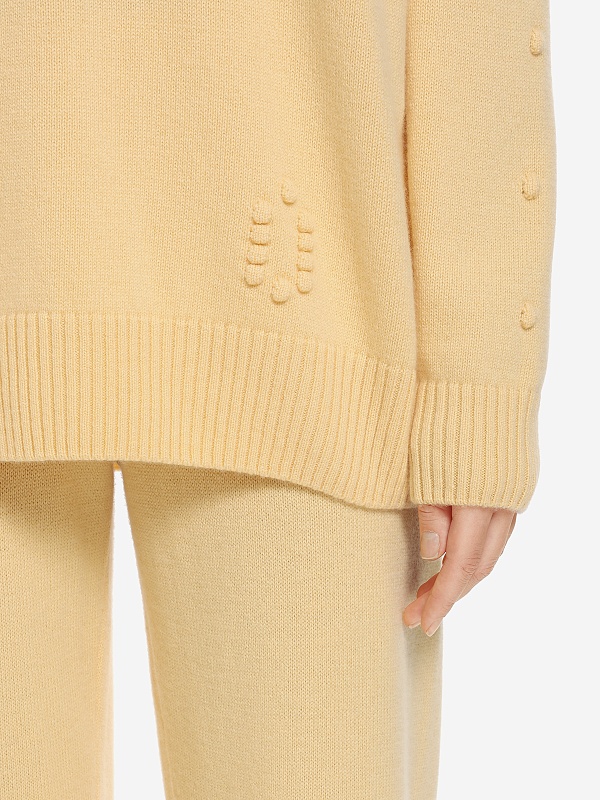 Свитер жен Burka kn25-s001 Жёлтый - 4