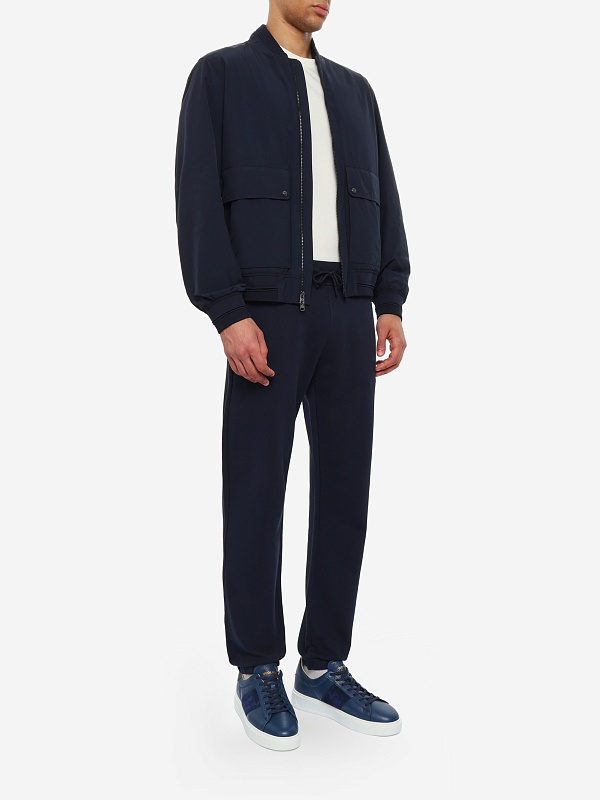 Бомбер муж Woolrich CFWOOU2145MRUT3128 MELTON BLUE - 1