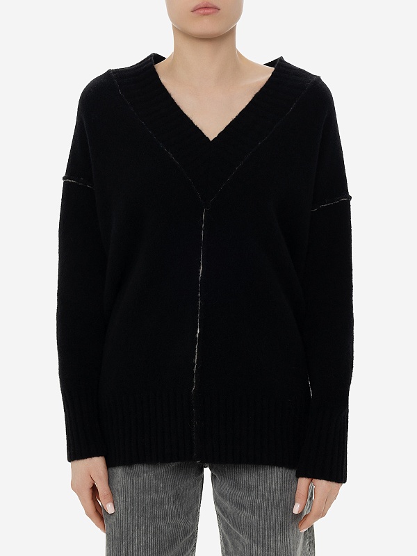 Свитер жен Isabel Benenato DK08 01 BLACK - 3