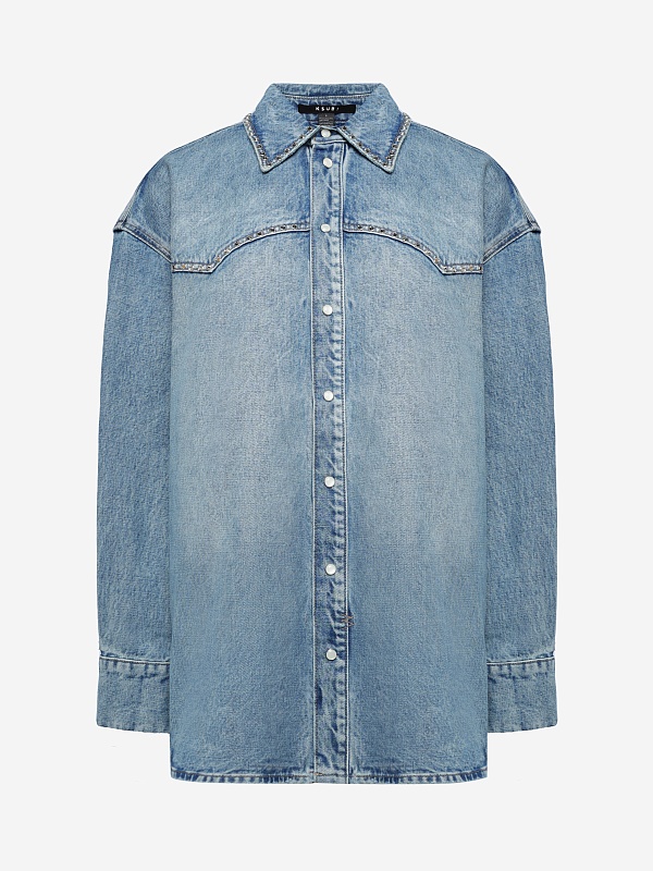 Рубашка жен Ksubi WSP26SH007 denim - 0
