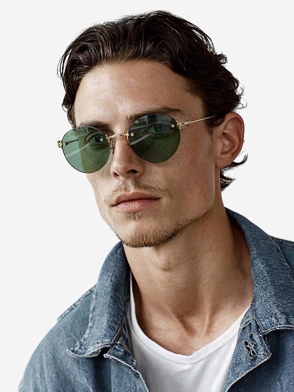 Солнцезащитные очки Yohji Yamamoto SL015 SG 15 001 53 22 150 - 1