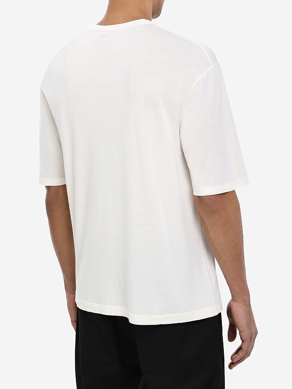 Футболка муж Officine Generale S25MTEE208PRE CREAM - 2