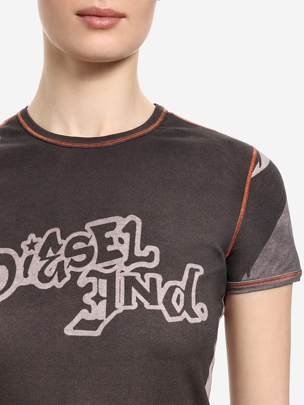 Футболка жен Diesel A21771 0EPCP 98BA - 4