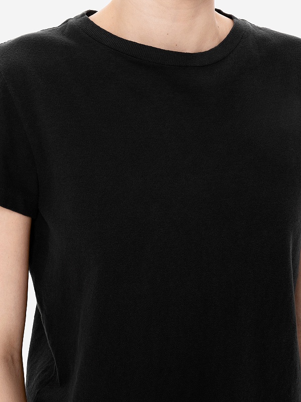 Футболка жен Re/Done 024-2WSC1 WASHED BLACK - 5