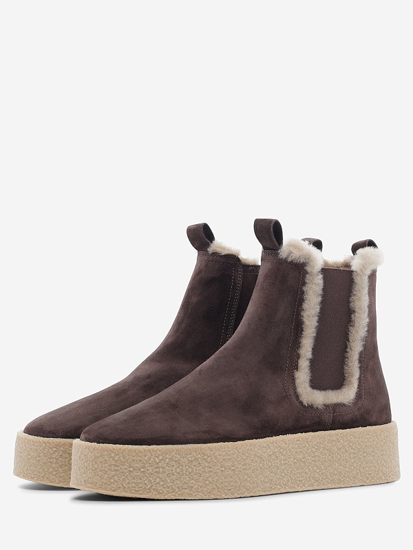 Ботинки жен Kennel & Schmenger 26640-658 pepe/camel Sohle honig - 2