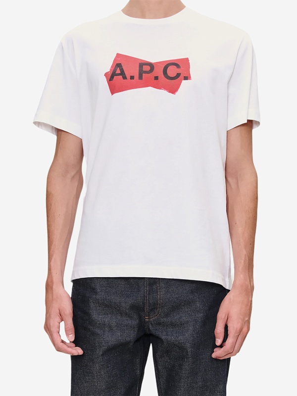 Футболка муж A.P.C. COHBM-M26457 AAB WHITE - 3
