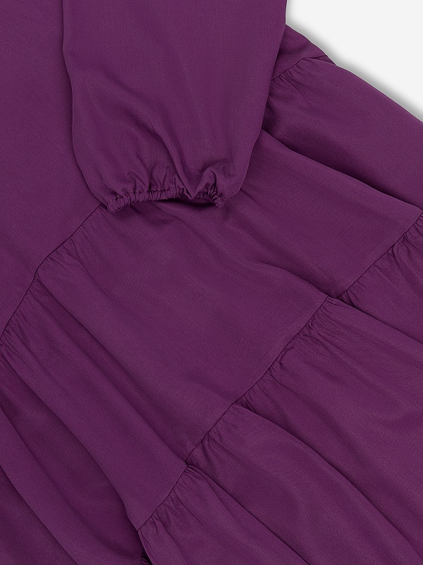 Платье дев Aspesi F23012VLR0003 (6A - 8A) 636 BEETROOT PINK - 3
