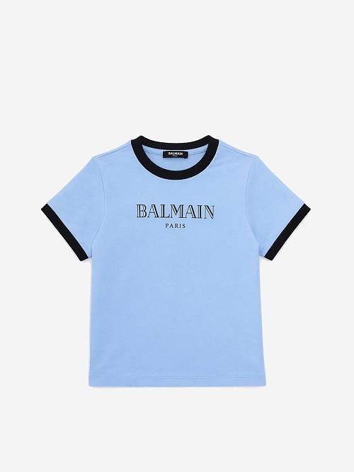 Футболка мал Balmain BY8P41 Z3672 652NE - 0