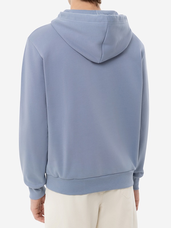 Худи муж A.P.C. COHGO-H27917 BLEU GRIS/DARK NAVY - 4