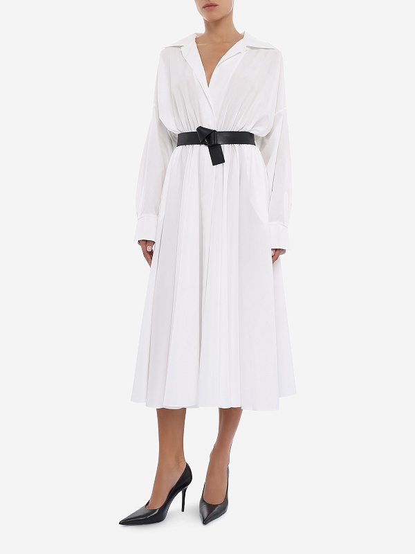 Платье жен Norma Kamali ST1263PHT85944 SNOW WHITE - 3