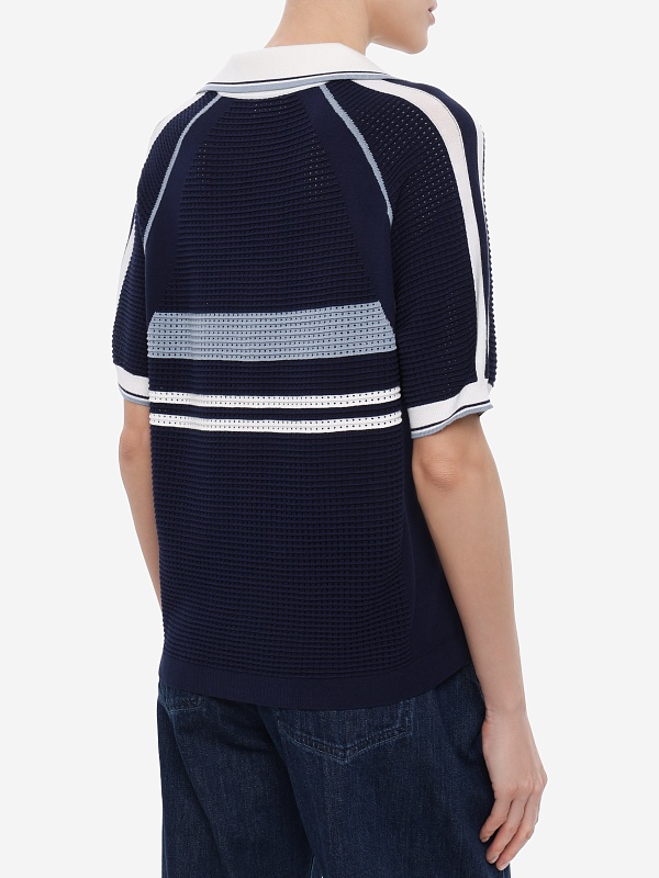 Поло жен P.A.R.O.S.H. D540941 812 FANTASIA BLUE - 4