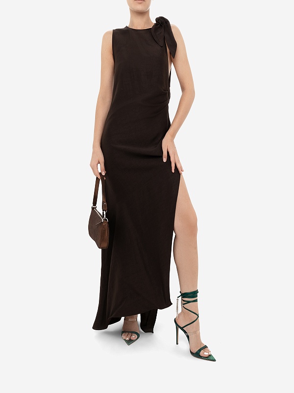 Босоножки (каблук) жен Alexandre Vauthier AVE3006-010 EMERALD - 7