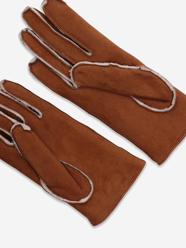 Перчатки жен Portolano 4341 COGNAC 4 - 3