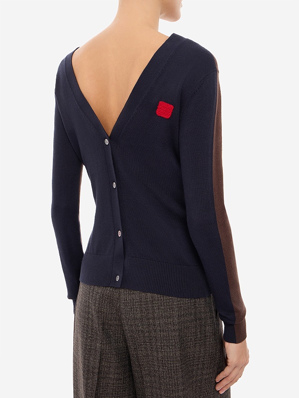 Кардиган жен MAX&CO 2626346013200 002 NAVY - 3