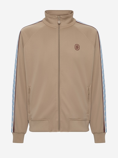 Толстовка на молнии муж Drôle de Monsieur H-SJ007-PL135-DBG DARK BEIGE - 0