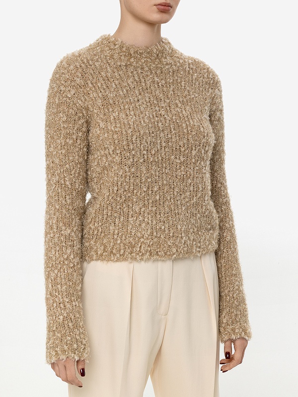 Свитер жен Forte Forte 11150_my knit gold 0087 - 3
