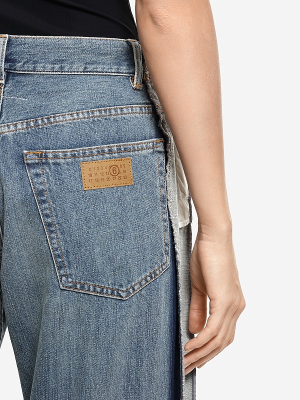 Джинсы жен MM6 S62LB0200 S30844 966 - 5