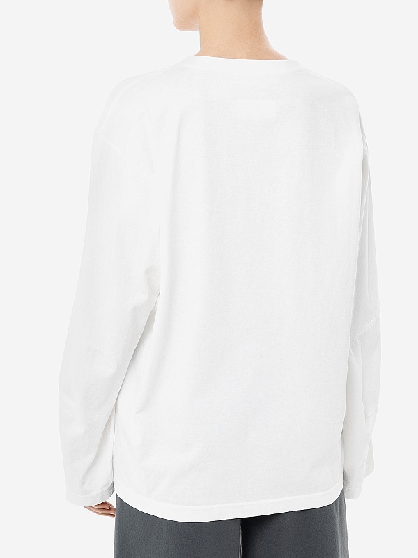Лонгслив жен MM6 S52GC0307 S23962 101 - 4