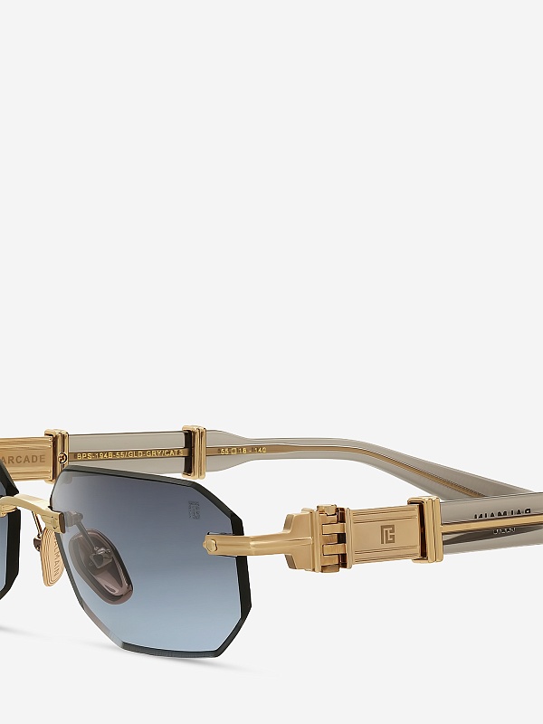 Солнцезащитные очки Balmain ARCADE BPS-194B-55/GLD-GRY 55 18 140 - 3