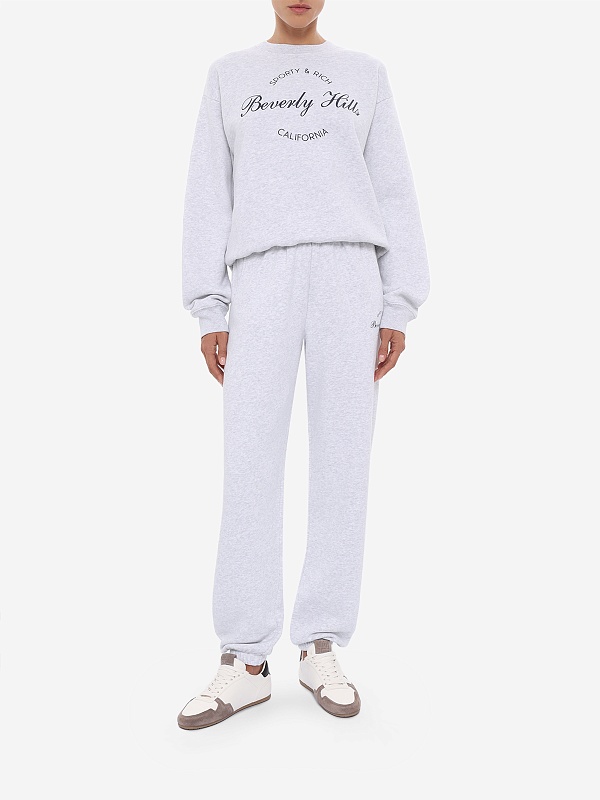 Толстовка жен Sporty & Rich ST09876257GY03 Heather Gray Navy - 1